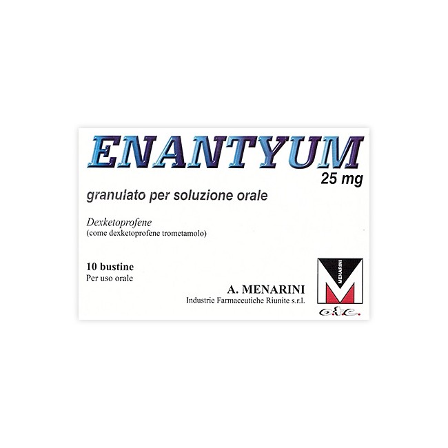 Menarini Enantyum 25mg Granulato Per Soluzione Orale 10 Bustine