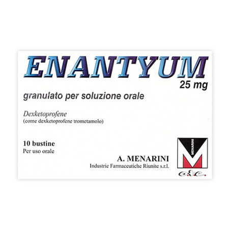 Menarini Enantyum 25mg Granulato Per Soluzione Orale 10 Bustine