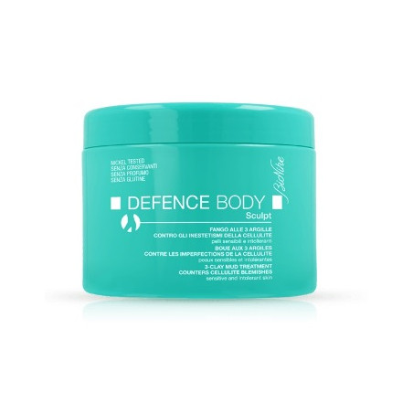 DEFENCE BODY ANTICELLULITE FANGO ALLE 3 ARGILLE VASO 500 G