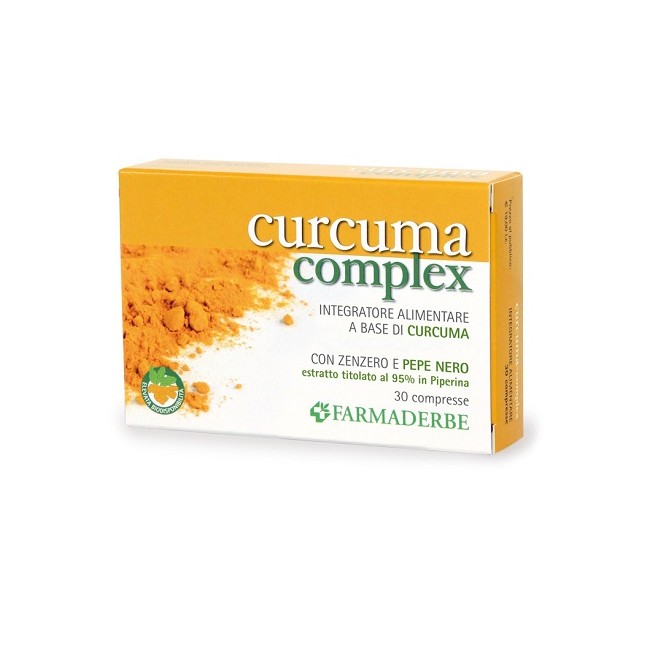 Farmaderbe Curcuma Complex Integratore Alimentare 30 Compresse