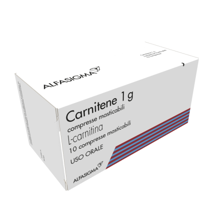 Sigma Tau Carnitene 1g L-Carnitina 10 Compresse Masticabili