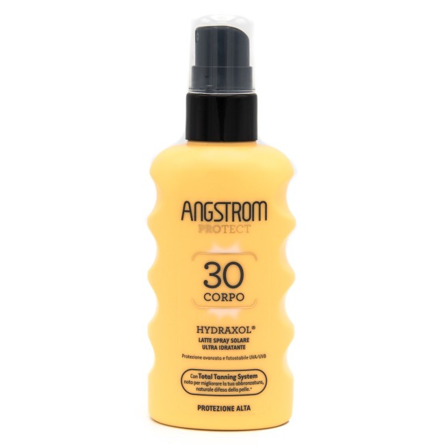 Angstrom Hydraxol Latte Spray SPF 30 Protezione Solare Alta 175 ml