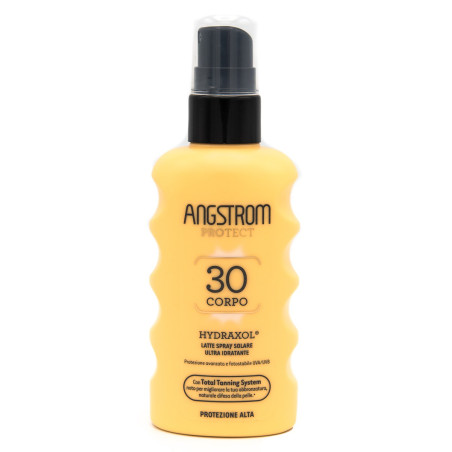 Angstrom Hydraxol Latte Spray SPF 30 Protezione Solare Alta 175 ml