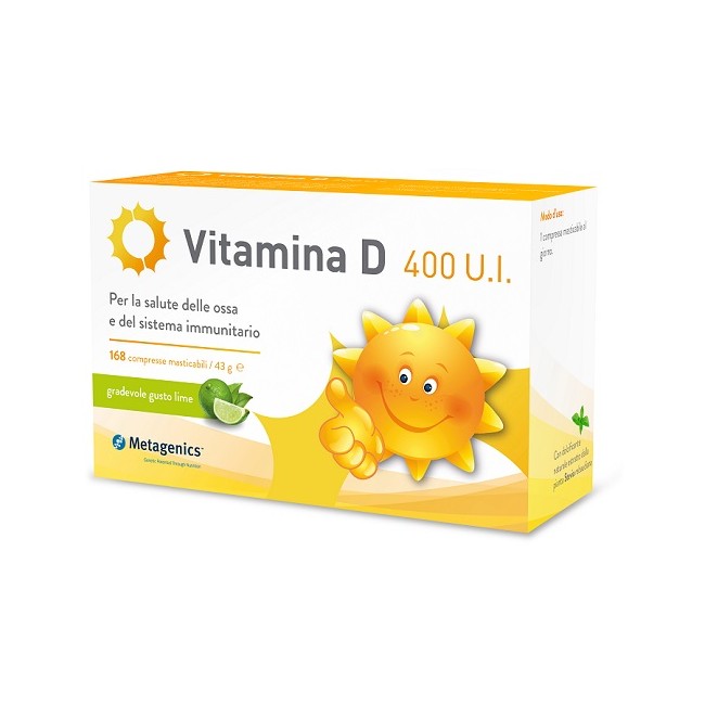 VITAMINA D 400 UI 168 COMPRESSE