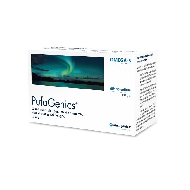 Confezione da 90 capsule di Metagenics Pufagenics Integratore di omega 3