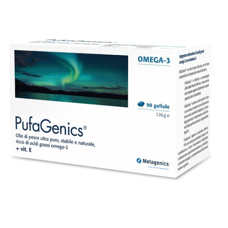 Confezione da 90 capsule di Metagenics Pufagenics Integratore di omega 3