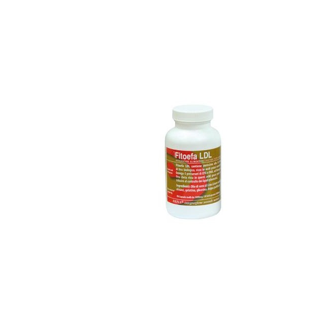 FITOEFA LDL OLIO DI SEMI DI LINO BIOLOGIORGANIC FLAX OIL 90 CAPSULE