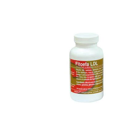 FITOEFA LDL OLIO DI SEMI DI LINO BIOLOGIORGANIC FLAX OIL 90 CAPSULE