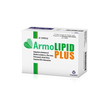 Confezione risparmio da 60 compresse di Armolipid Plus integratore per abbassare il colesterolo