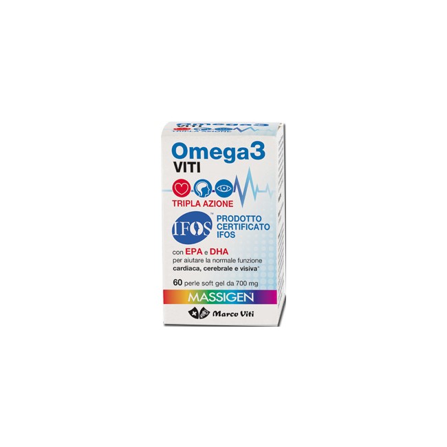 Confezione da 60 perle di Marco Viti Omega 3 tripla azione