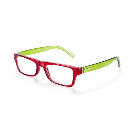 OCCHIALE PREMONTATO DA LETTURA LOLLIPOP LDRG RED/GREEN +1,50 DIOTTRIE