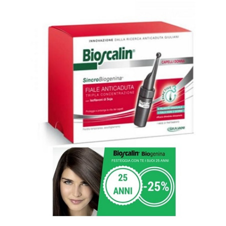 BIOSCALIN SINCROBIOGENINA FIALE DONNA PRIMAVERA 10 FIALE