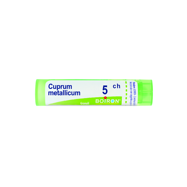 CUPRUM METALLICUM 5 CH GRANULI