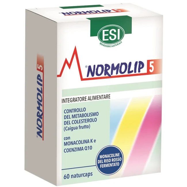 ESI NORMOLIP 5 60 CAPSULE 