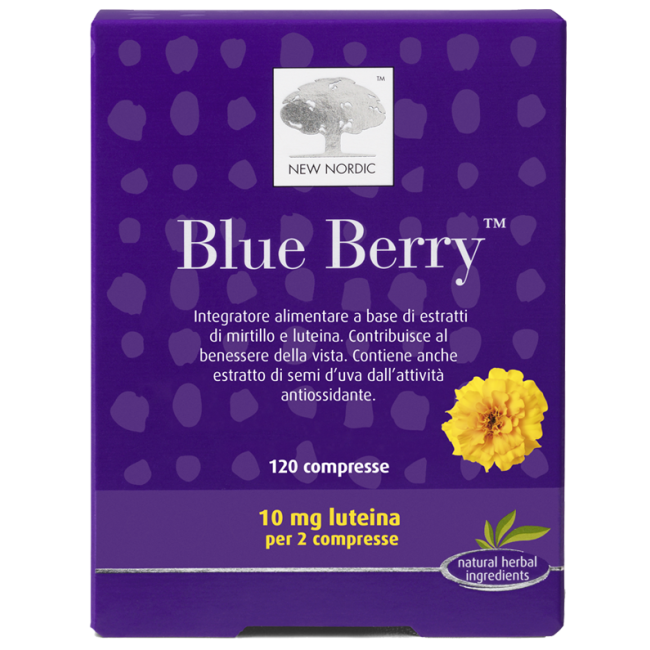 BLUE BERRY 120 COMPRESSE