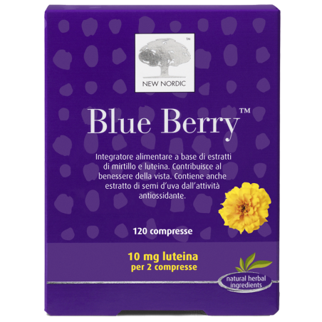 BLUE BERRY 120 COMPRESSE