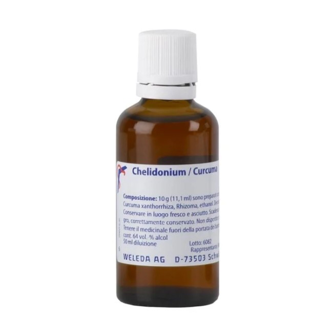 Weleda Chelidonium Curcuma Gocce 50ml