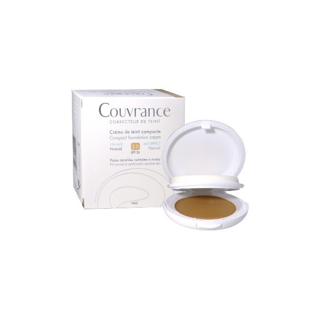 EAU THERMALE AVENE COUVRANCE CREMA COMPATTA COLORATA NF OIL FREE NATURALE 9,5 G