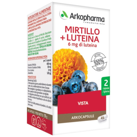 ARKO CAPSULE MIRTILLO+LUTEINA 45 CAPSULE