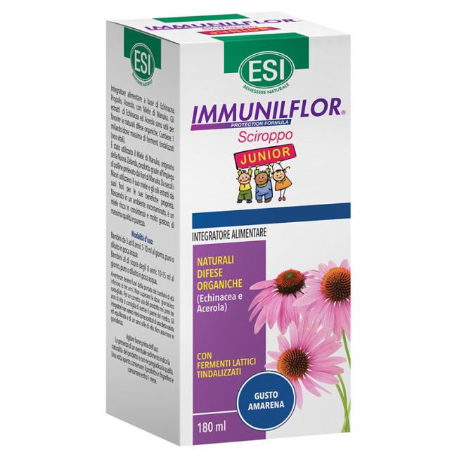 ESI IMMUNILFLOR SCIROPPO JUNIOR 180 ML