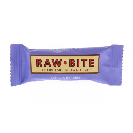 RAW BITE VANIGLIA FRUTTI ROSSI50 G