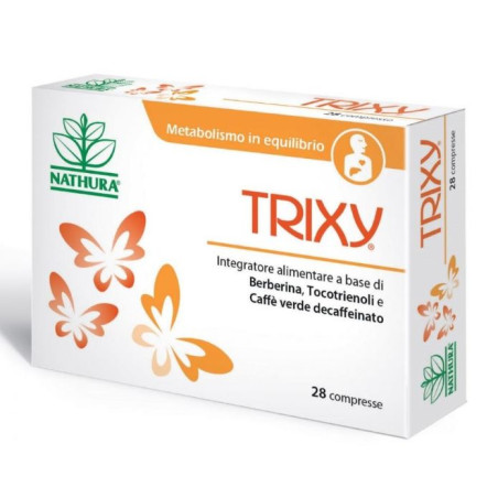 Confezione da 28 compresse di Trixy per il benessere epatico e cardiovascolare