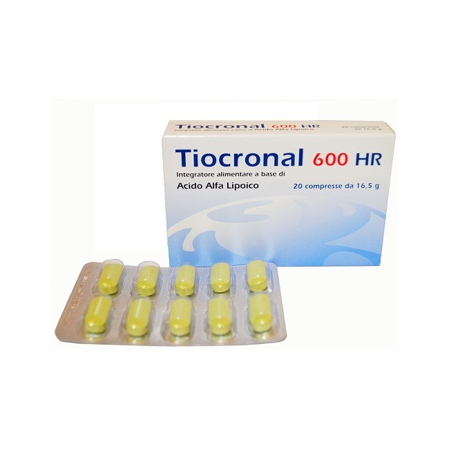 TIOCRONAL 600 HR 20 COMPRESSE