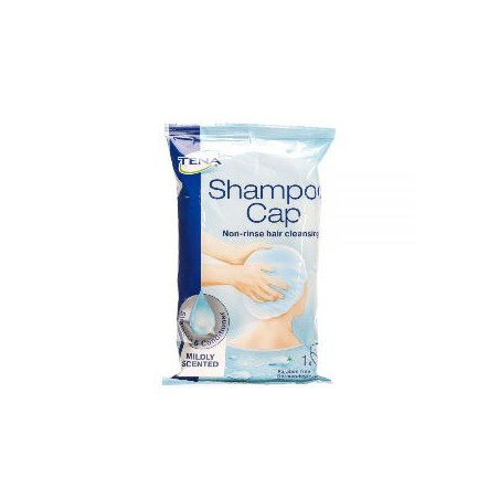 CUFFIA SHAMPOO PREUMIDIFICATA TENA SHAMPOO CAP CUFFIA 1 PEZZO