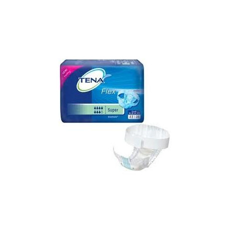 PANNOLONE A CINTURA PER INCONTINENZA TENA FLEX SUPER EXTRA LARGE 30 PEZZI