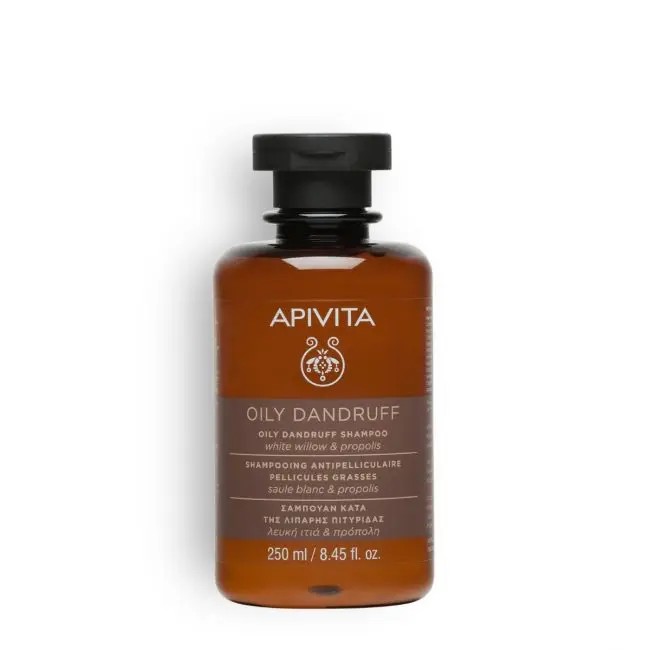 APIVITA OILY DANDRUFF SHAMPOO WILLOW E PROPOLIS 250 ML