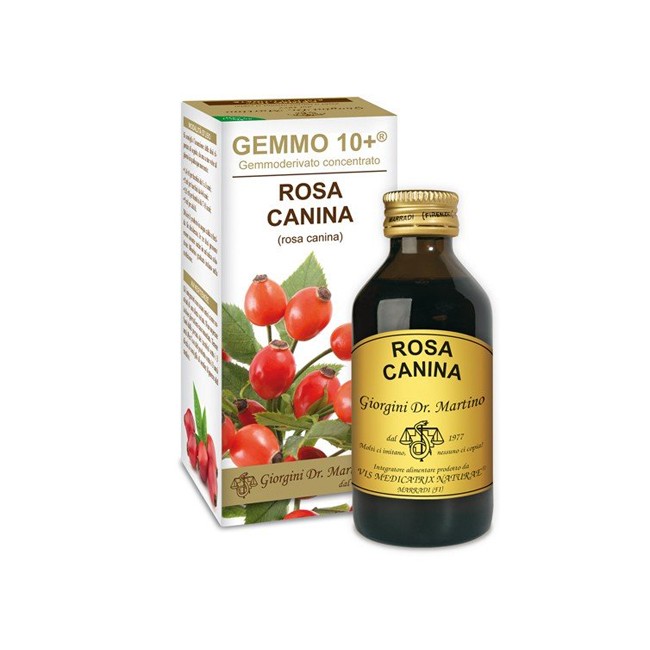 GEMMO 10+ ROSA CANINA LIQUIDO ANALCOLICO 100 ML