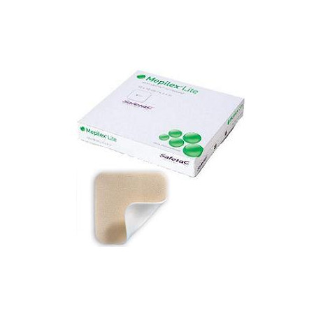 MEPILEX LITE MEDICAZIONE IN SCHIUMA DI POLIURETANO 10X10 CM 5 PEZZI