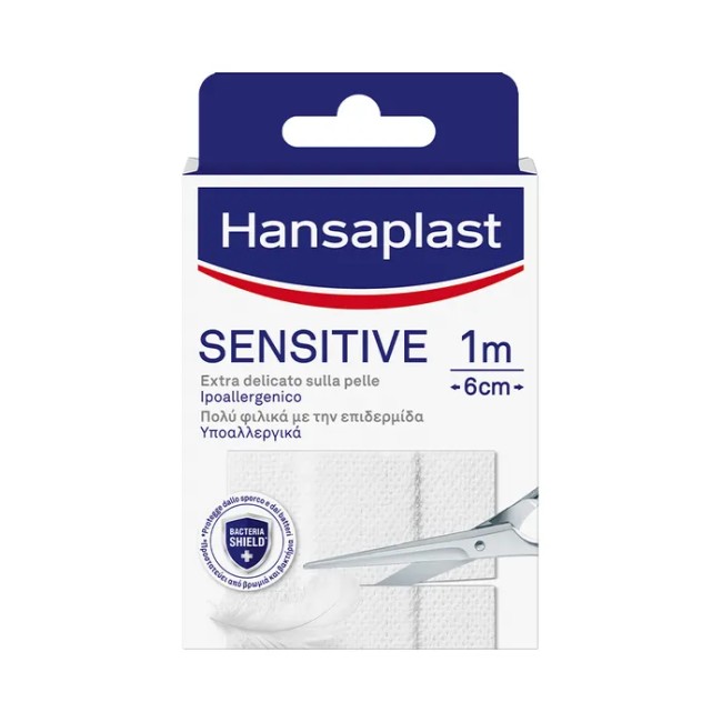 HANSAPLAST STRISCIA SENSITIVE PRETAGLIATA 1X6CM 10 PEZZI