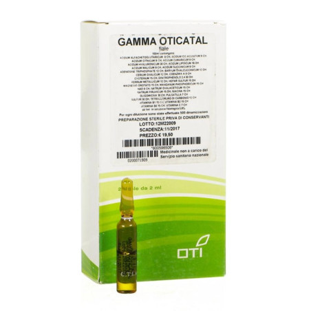 GAMMA OTICATAL COMPOSTO 20 FIALE FISIOLOGICHE 2ML