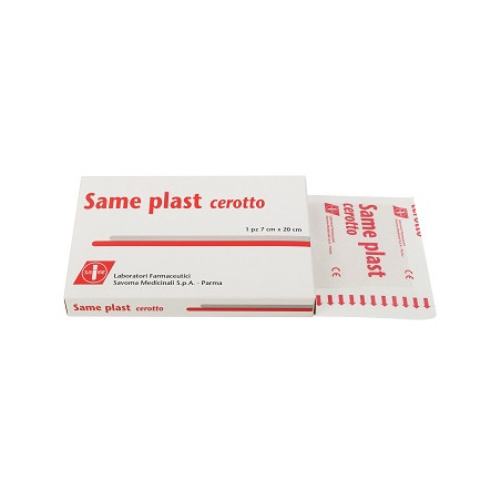 SAME PLAST CEROTTO IN SILICONE MEDICALE PER CICATRICI 7X20 CM