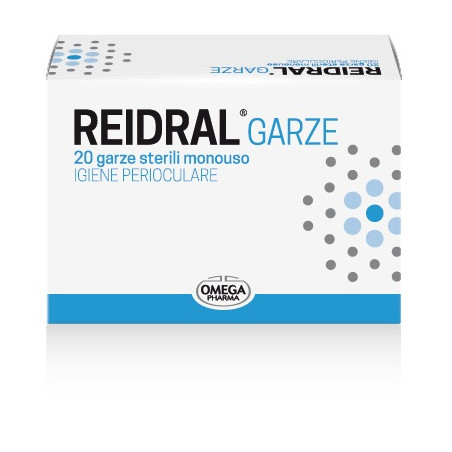 REIDRAL GARZE OCULARI 20 PEZZI