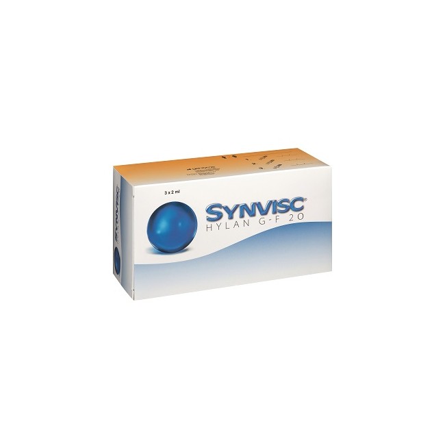 SIRINGA INTRA-ARTICOLARE SYNVISC ACIDO IALURONICO 2 ML 3 PEZZI