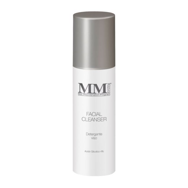 MM SYSTEM FACIAL CLEANSER DETERGENTE VISO CON ACIDO GLICOLICO AL 4%