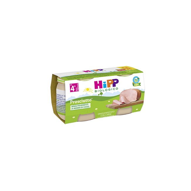 HIPP BIO HIPP BIO OMOGENEIZZATO PROSCIUTTO 2X80 G