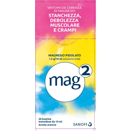 MAG 2*OS SOLUZ 20BUST1,5G/10ML