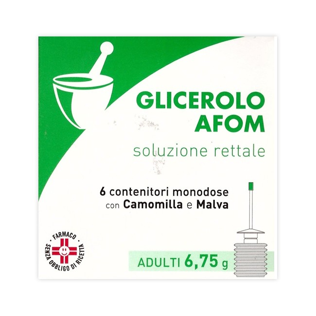 GLICEROLO AFOM*AD 6CONT 6,75G