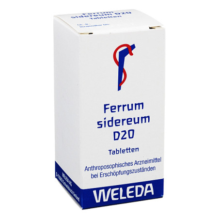 Weleda Ferrum siderum D20 80 compresse