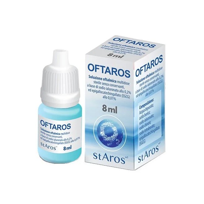 OFTAROS SOLUZIONE OFTALMICA 8 ML