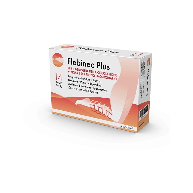 FLEBINEC PLUS 14 BUSTINE 4 G