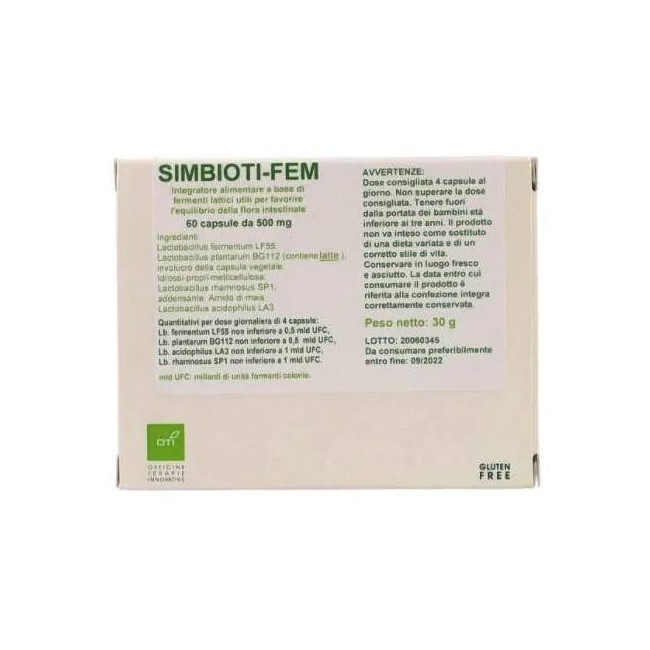 SIMBIOTI FEM 60 CAPSULE