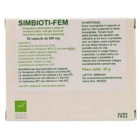 SIMBIOTI FEM 60 CAPSULE