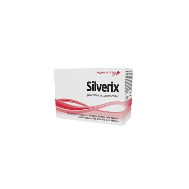 GARZA PERIOCULARE SILVERIX 14 PEZZI