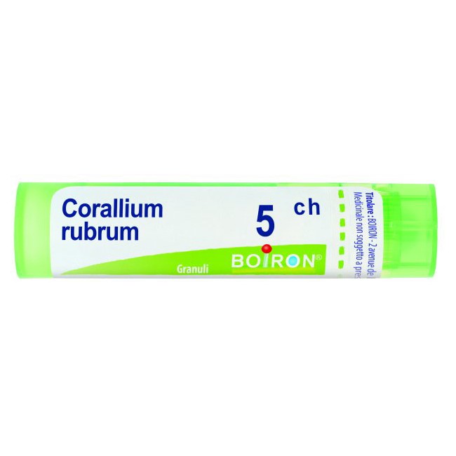 Boiron CORALLIUM RUBRUM 5CH GRANULI