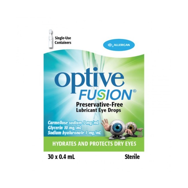 OPTIVE FUSION UD SOLUZIONE OFTALMICA STERILE 30 FLACONCINI MONODOSE 0,4 ML