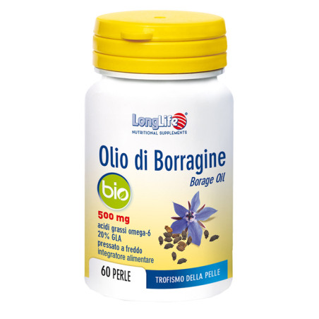 LONGLIFE OLIO BORRAGINE BIO 60 PERLE